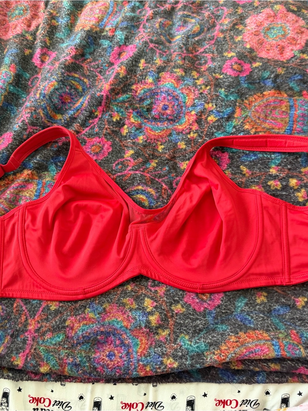 SheCurve Red Underwire Bra - Women's Supportive Intimates